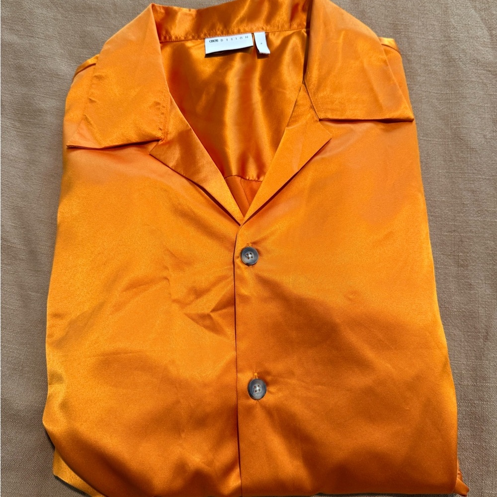 Mens Satin Shirt